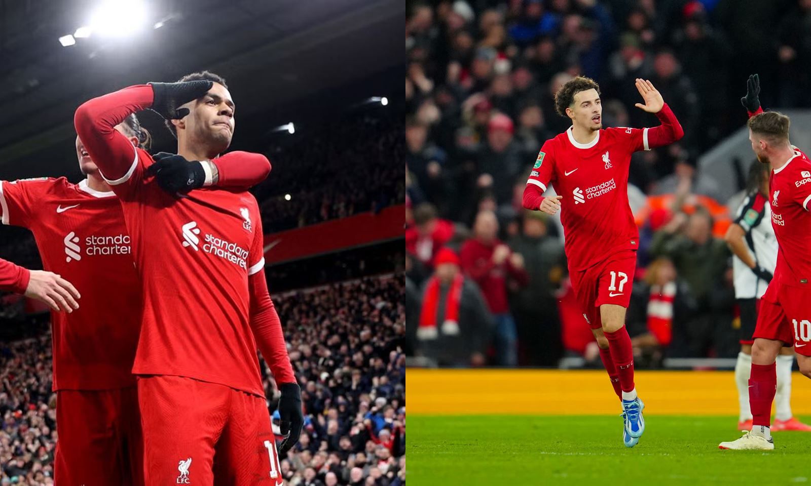 Kết quả Bán kết Carabao Cup: Liverpool ngược dòng kịch tính trước Fulham trong 3 phút