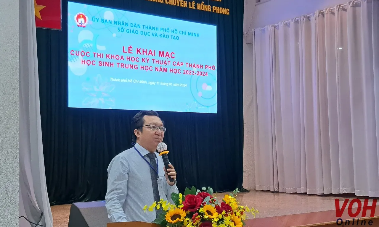 60 đề tài nghiên cứu tranh tài tại cuộc thi Khoa học kỹ thuật cấp Thành phố