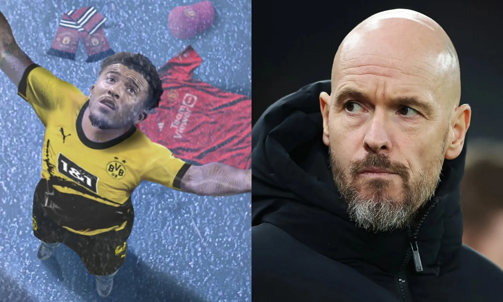 Sancho ra đi, fan MU lập thuyết âm mưu Sir Jim Ratcliffe đâm sau lưng Ten Hag