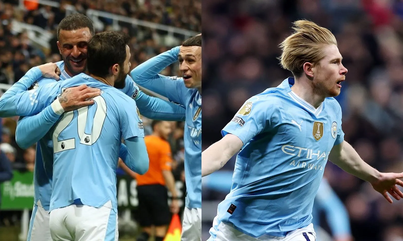 Chấm điểm Newcastle 2-3 Man City: Siêu phẩm để đời của Silva | De Bruyne quá xuất sắc