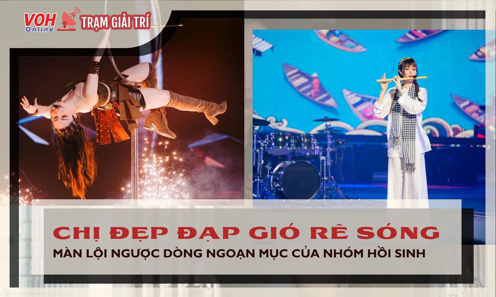 Review Chị Đẹp Đạp Gió Rẽ Sóng 2023 tập 12: Nhóm Hồi Sinh dẫn đầu với tỷ số 3:2