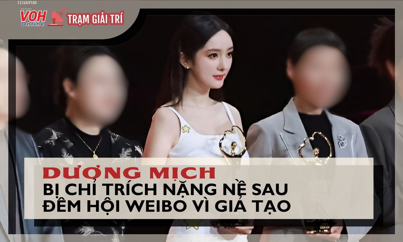 Dương Mịch bất ngờ bị cộng đồng mạng chỉ trích sau đêm hội Weibo