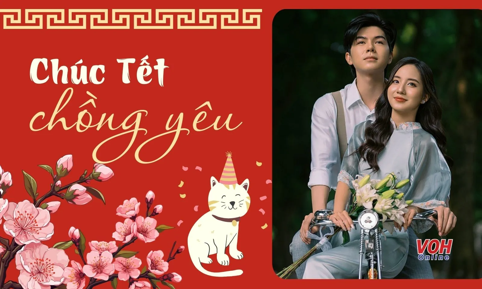 Những lời chúc Tết chồng yêu hay, ý nghĩa nhất