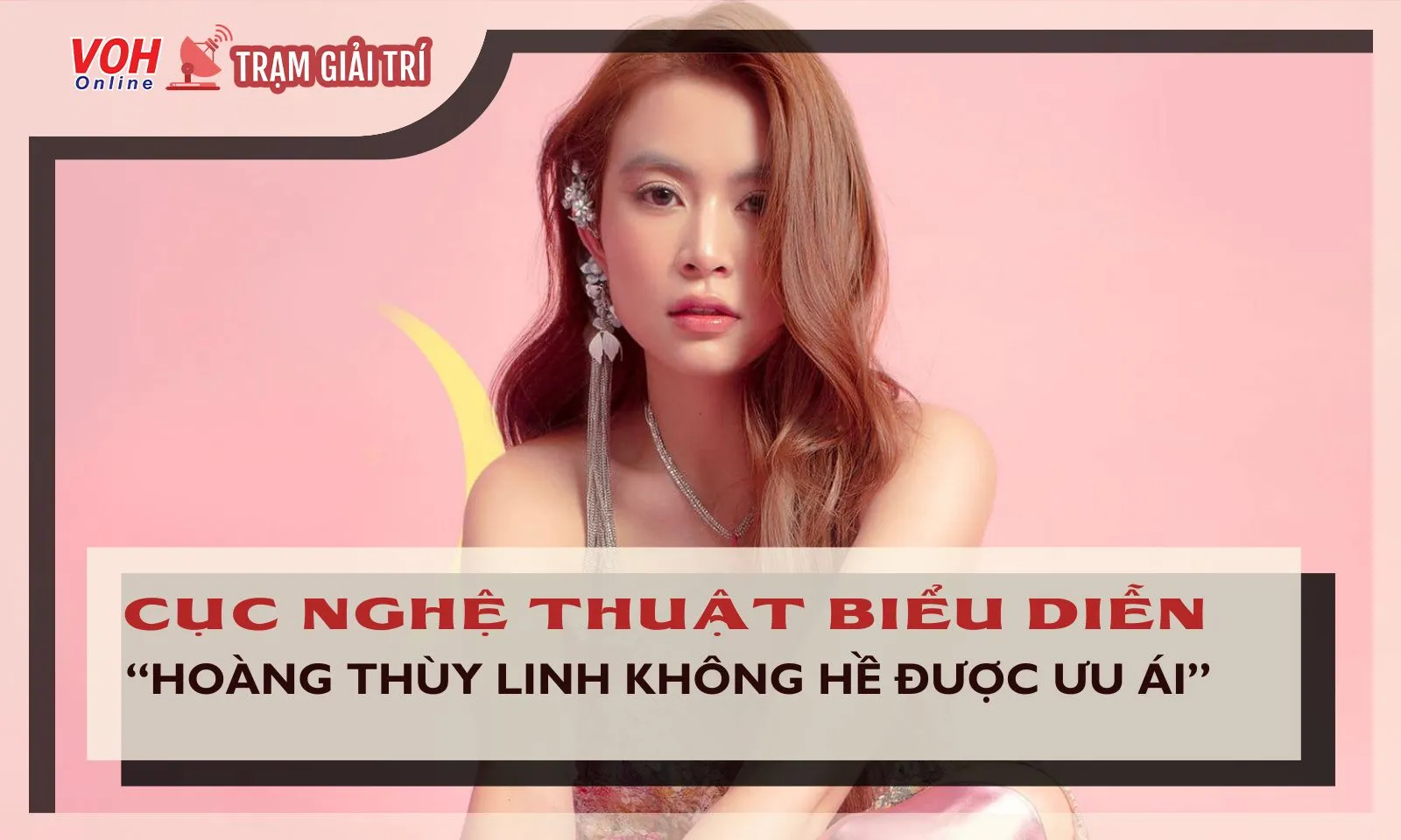 Lãnh đạo Cục Nghệ thuật biểu diễn nói gì về việc Hoàng Thùy Linh được vinh danh ca sĩ nổi bật?