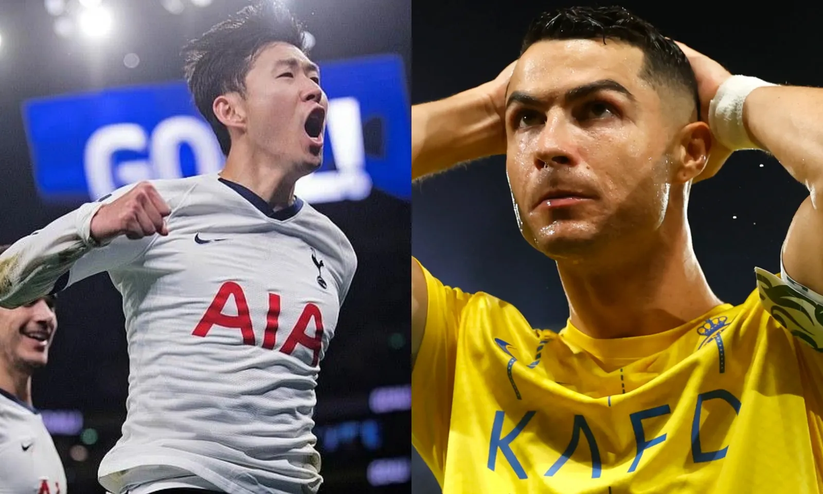 Ronaldo chói sáng bị Son Heung-min đánh bại trong cuộc bầu chọn Cầu thủ hay nhất châu Á 2023