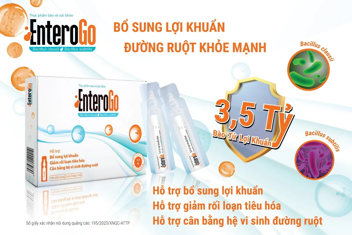 ENTEROGO – Chăm sóc sức khỏe hệ tiêu hóa cho cả gia đình
