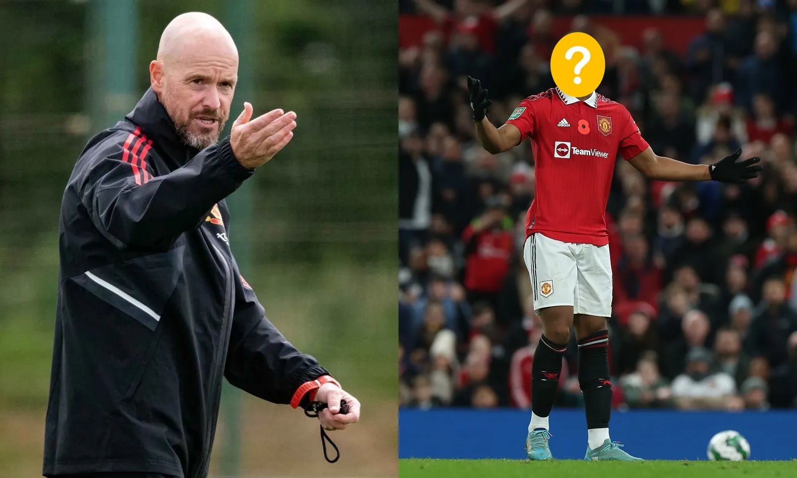 Thêm một cầu thủ MU bị Erik ten Hag cách ly khỏi toàn đội như Sancho