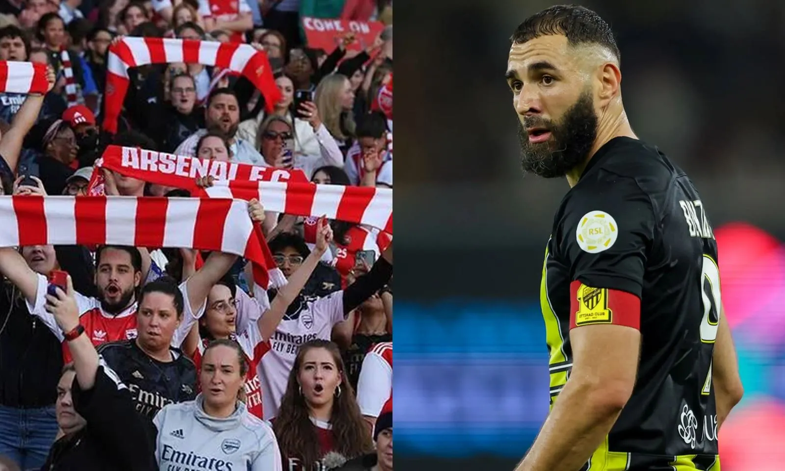 CĐV phản ứng bất ngờ trước thông tin Arsenal muốn sở hữu Benzema: “Mang ngay cậu ta về đi”