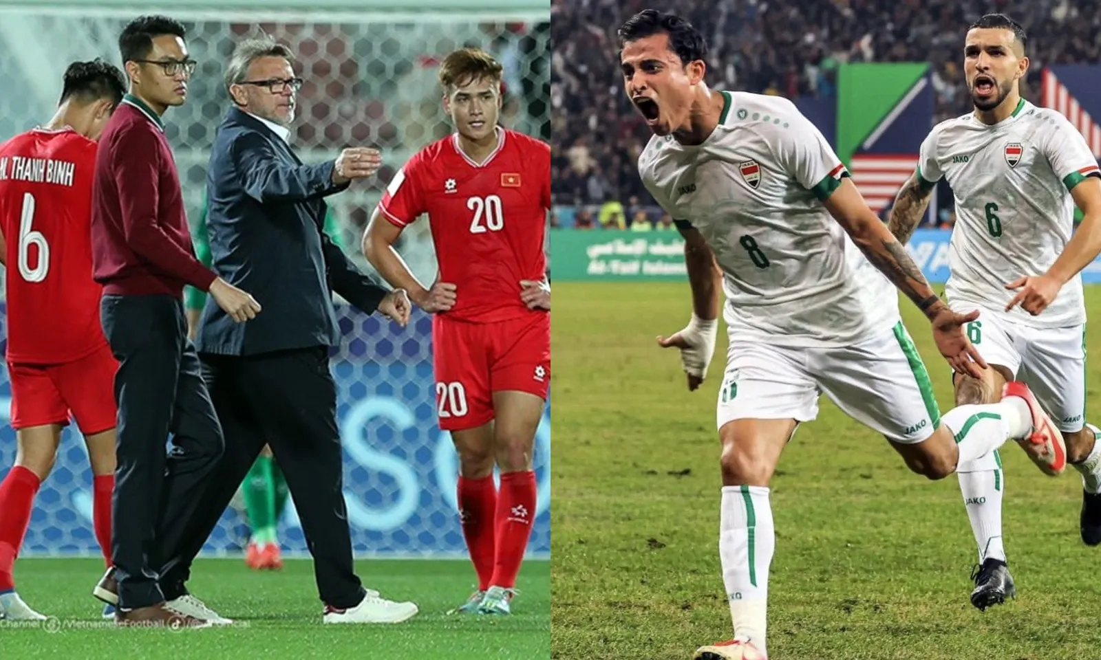 Lịch sử đối đầu giữa đội tuyển Iraq vs Việt Nam: Nhiệm vụ bất khả thi của thầy trò HLV Troussier