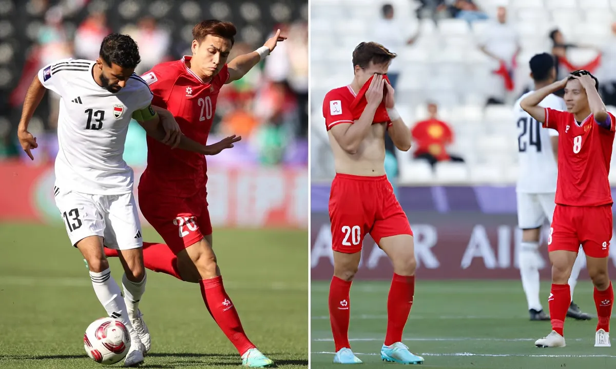 Kết quả tuyển Iraq vs Việt Nam: Thầy trò HLV Troussier nếm trải bài học đắt giá