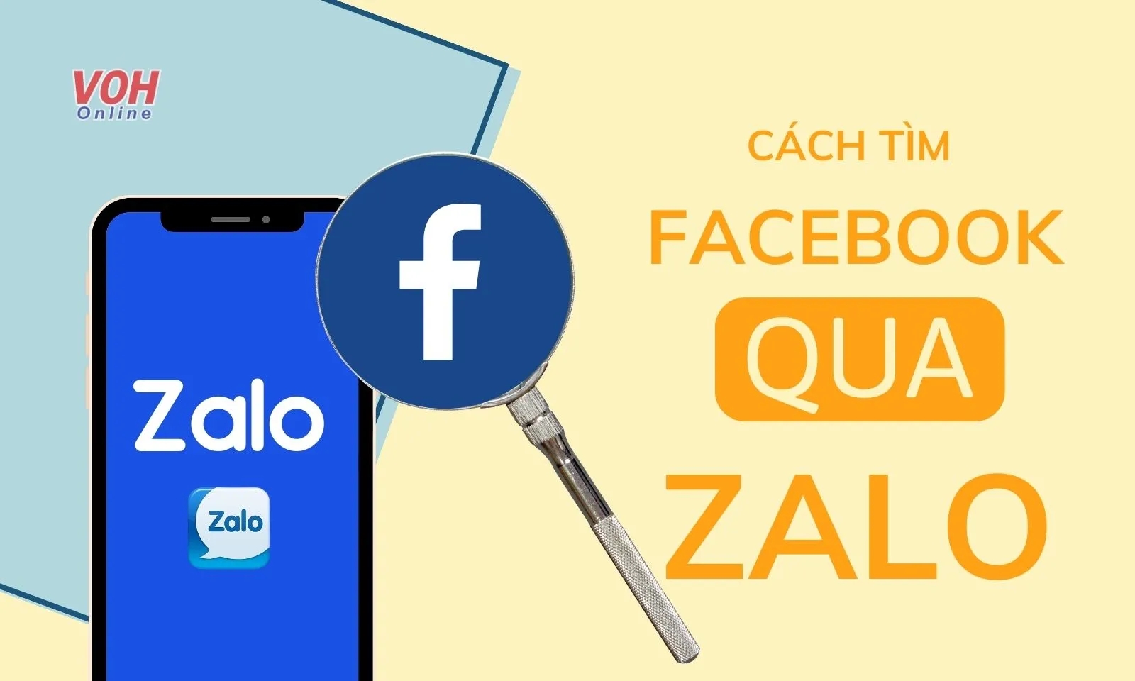 Cách tìm Facebook qua Zalo nhanh chóng và đơn giản nhất