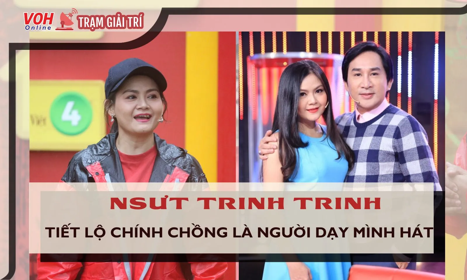 NSƯT Trinh Trinh tiết lộ ông xã Kim Tử Long chính là người dạy mình hát