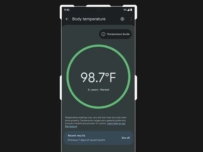 Chiếc Android của bạn bổng trở thành nhiệt kế trong bản nâng cấp mới nhất