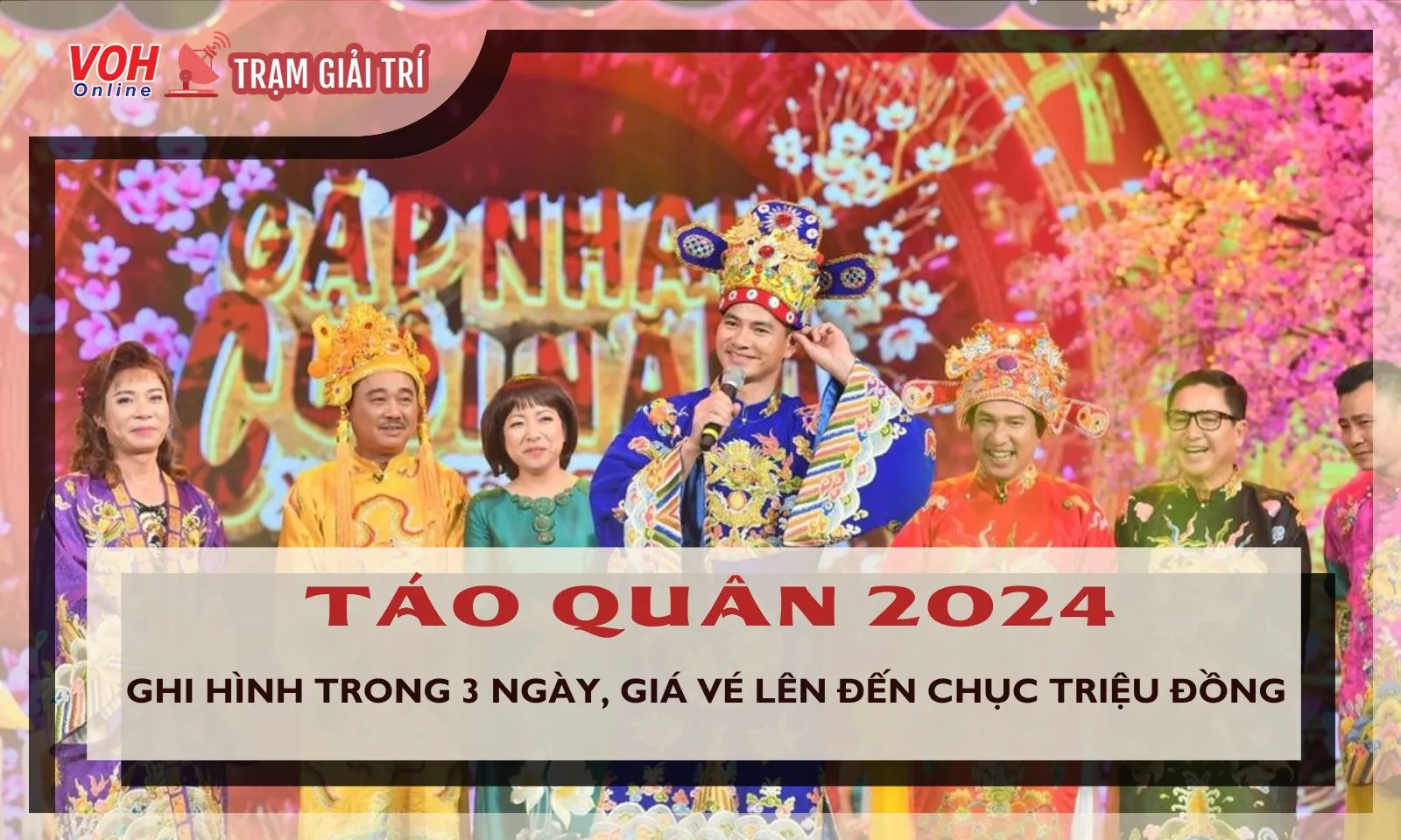 Táo Quân ghi hình trong 3 ngày, giá vé lên đến hơn chục triệu đồng