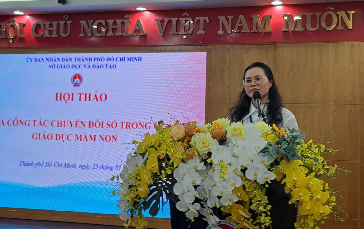 TPHCM: Hơn 97% trẻ mầm non cập nhật mã định danh trên hệ thống cơ sở dữ liệu