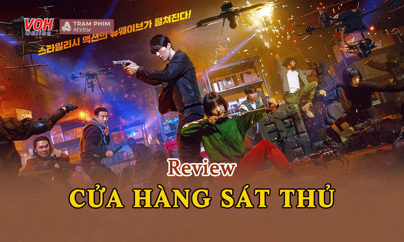 Review Cửa Hàng Sát Thủ: Cốt truyện đầy bí ẩn, dàn cast thể hiện xuất sắc