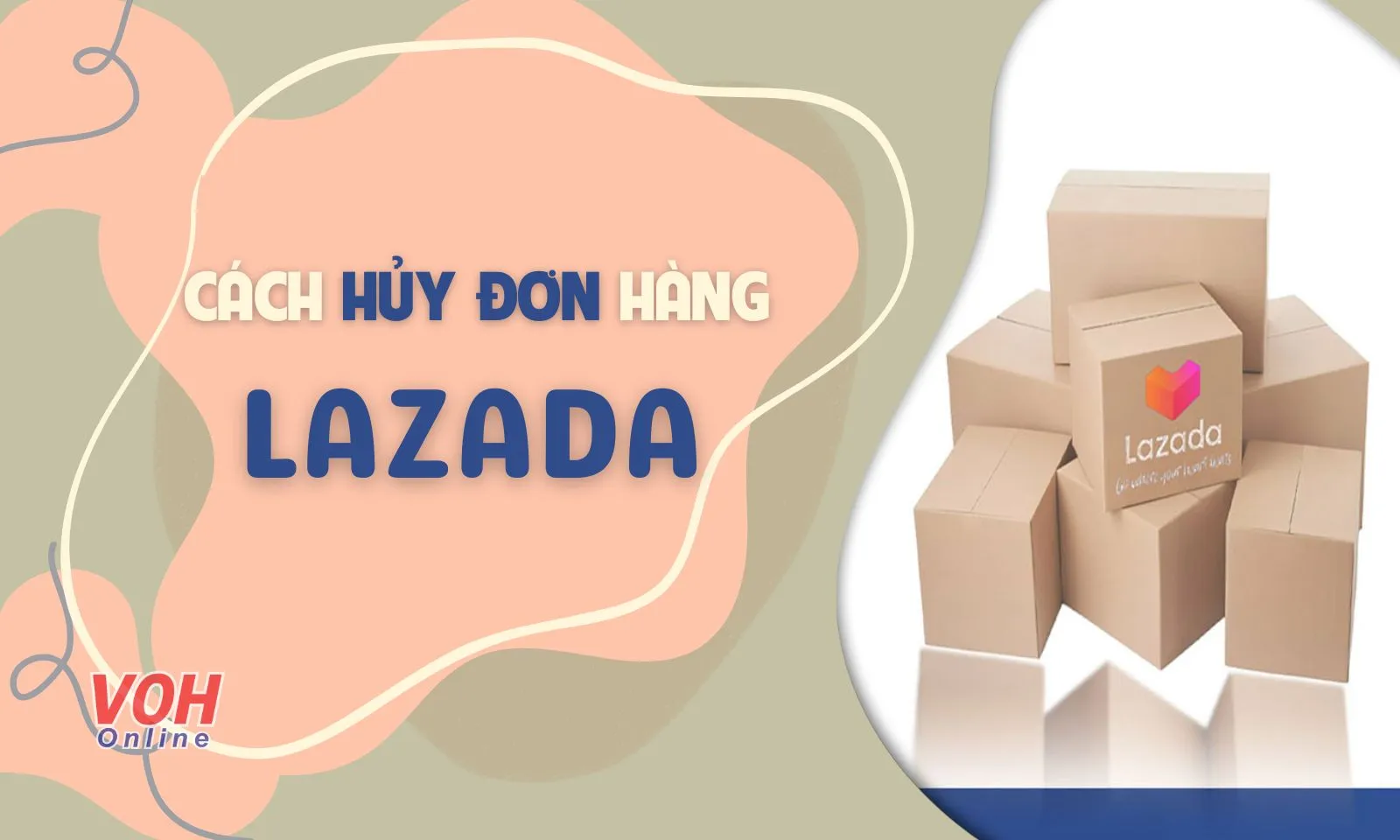 Cách hủy đơn hàng trên Lazada khi đang vận chuyển, đã thanh toán