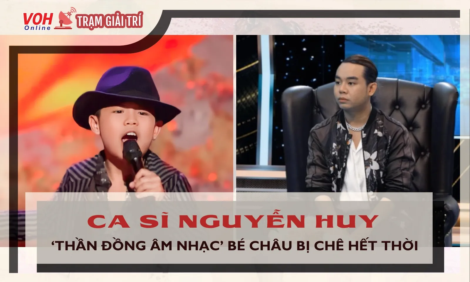 Cái bóng lúc xưa quá lớn, thần đồng âm nhạc bé Châu bị chê hết thời