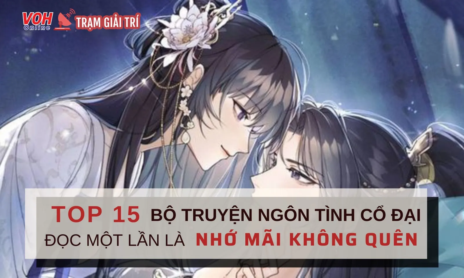 Top 15 truyện ngôn tình cổ đại hay nhất đọc một lần là nhớ mãi không quên