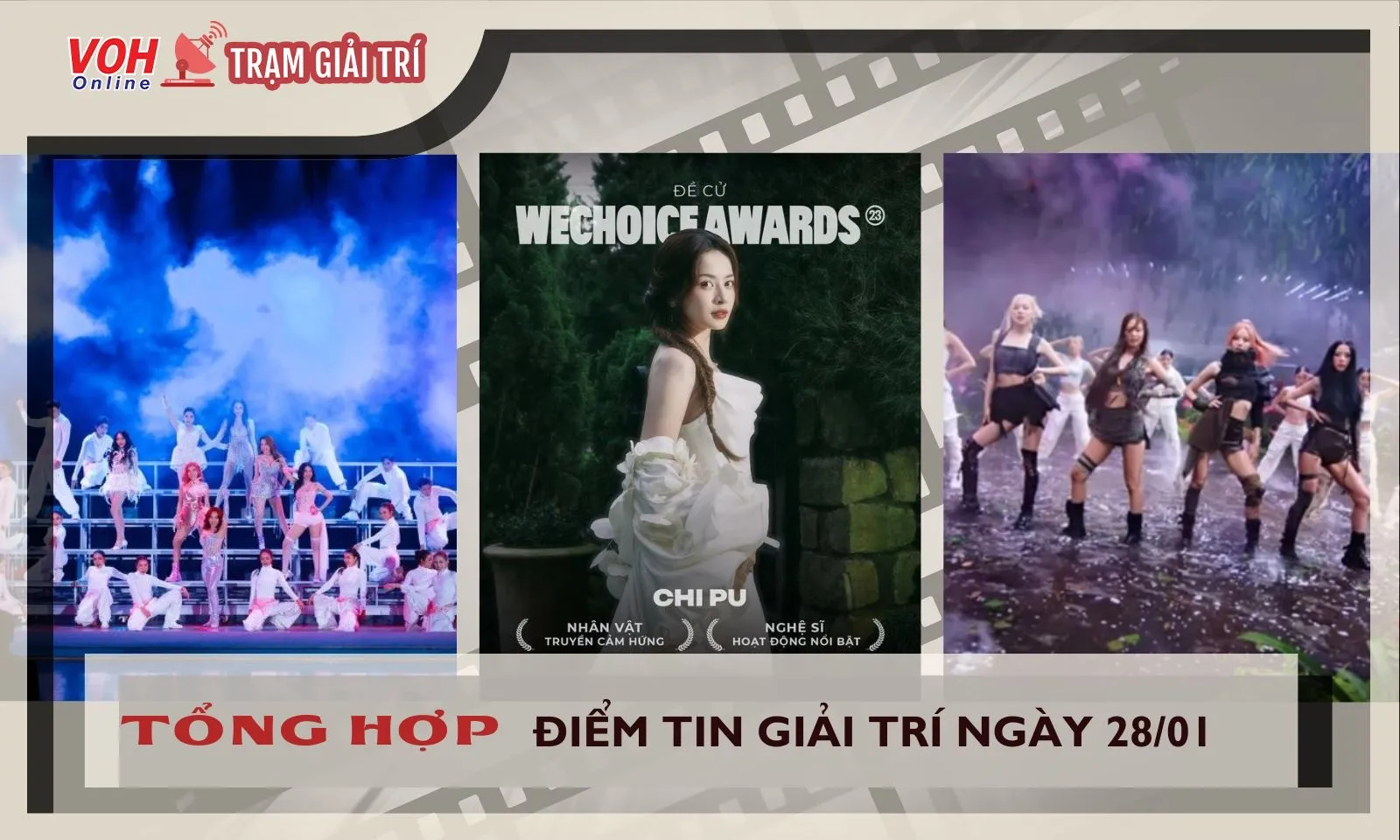 Tin giải trí 28/1: Kết quả Wechoice Awards 2023| Lan Ngọc thông báo tạm rời showbiz