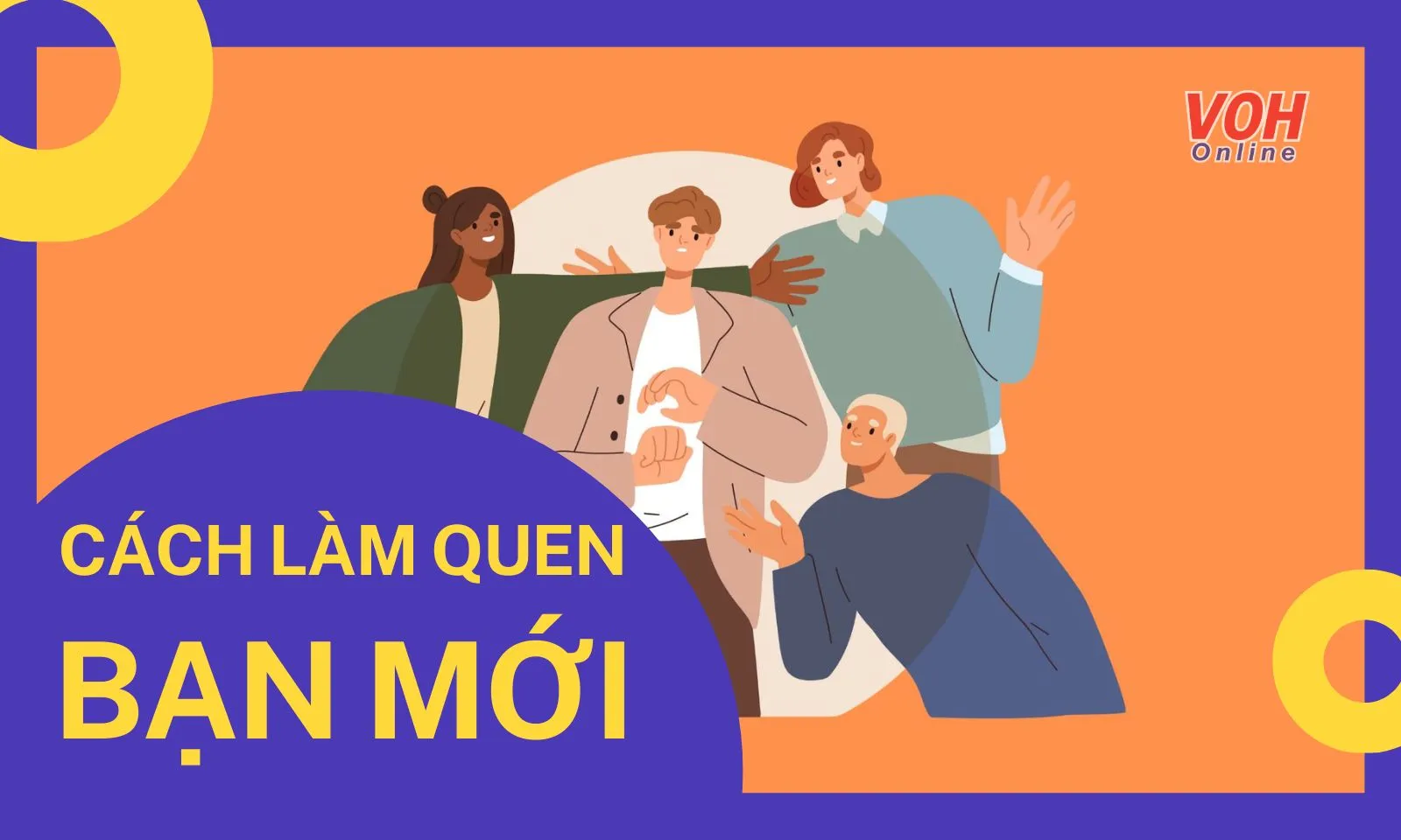 Những cách làm quen với bạn mới dễ như ăn kẹo