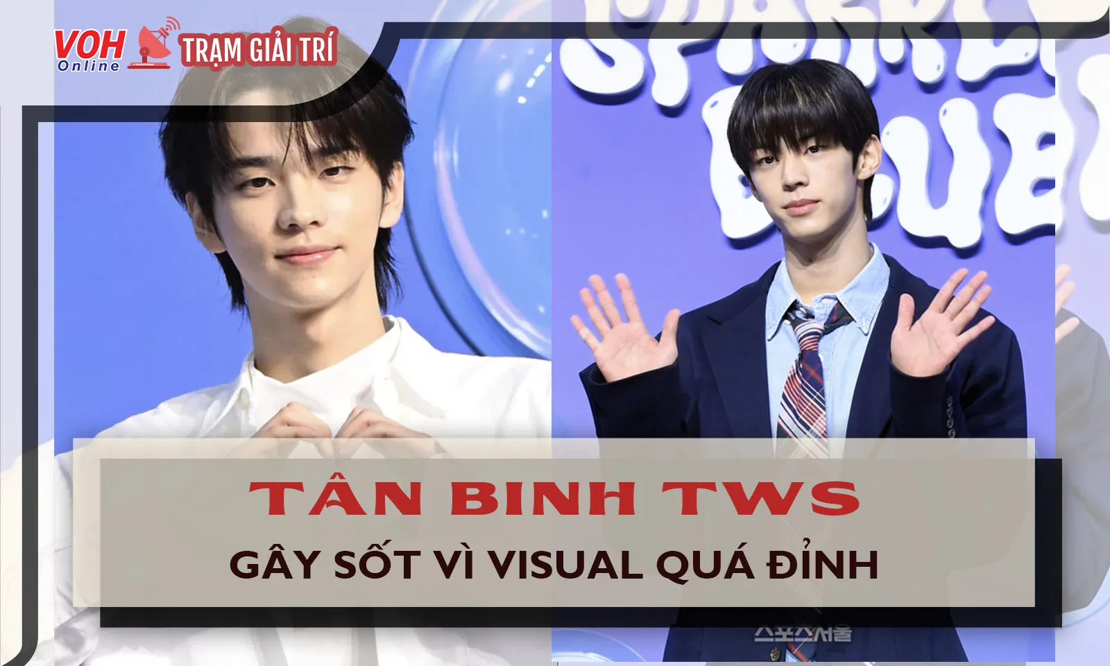 Tân binh TWS vừa ra mắt đã gây sốt, 2 thành viên hút fans vì visual quá đỉnh