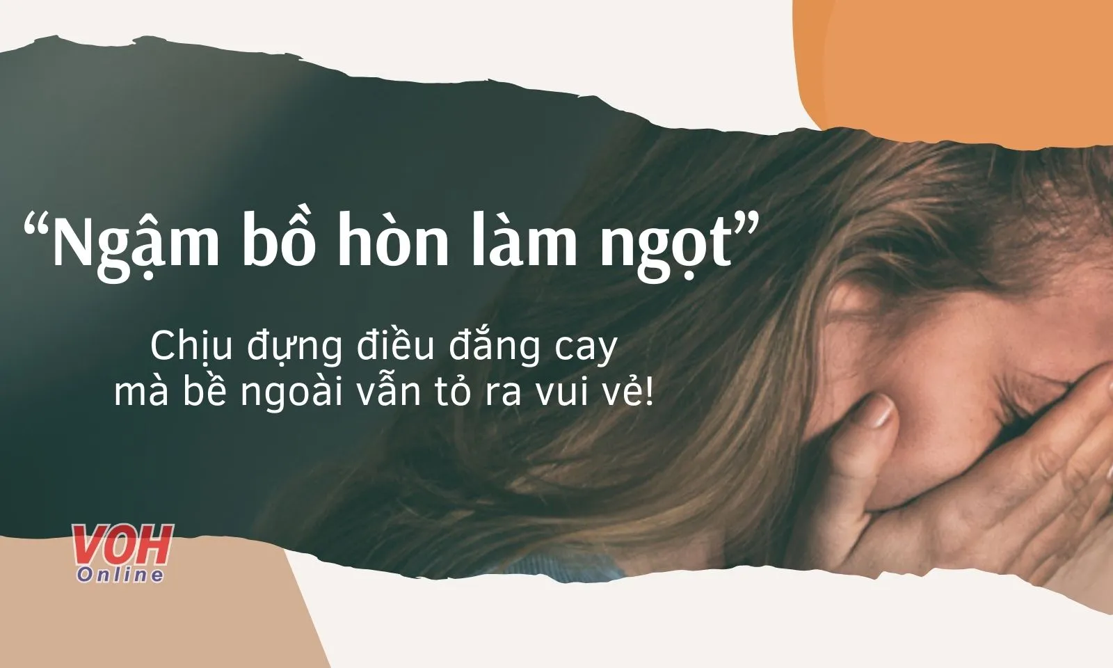 Ý nghĩa câu nói Ngậm bồ hòn làm ngọt  là gì?