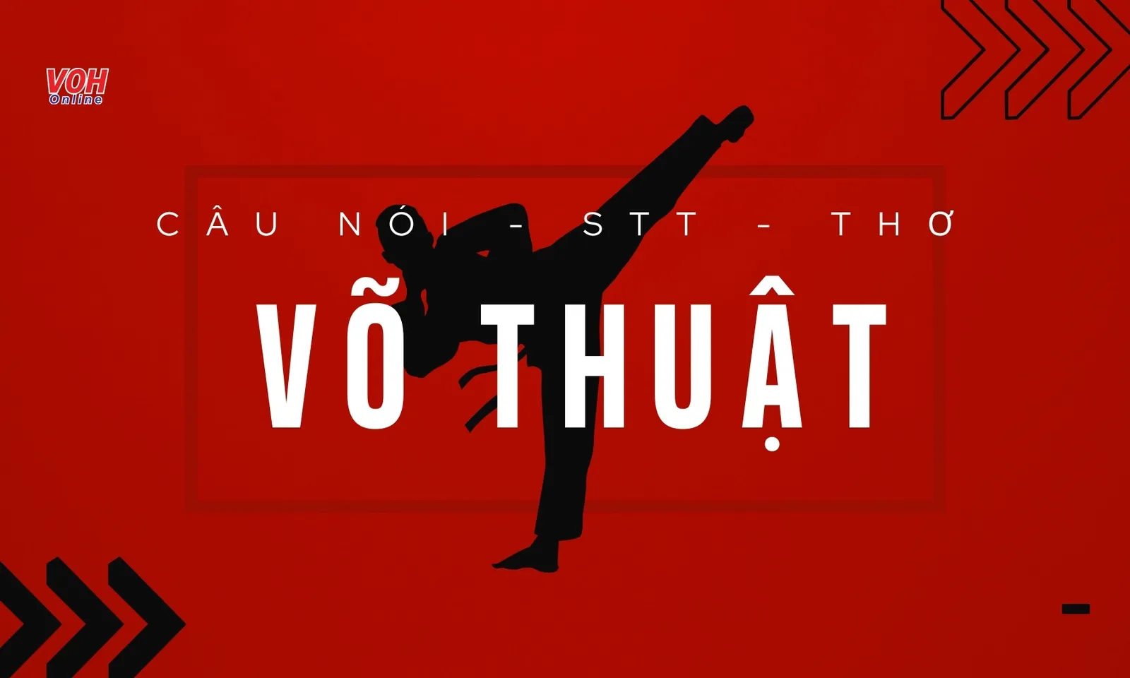 30 câu nói, stt, thơ về võ thuật ấn tượng