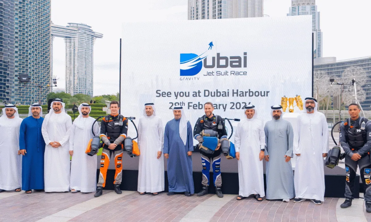 Dubai Jet Suit Race: Giải đua thiết bị bay phản lực cá nhân đầu tiên trên thế giới