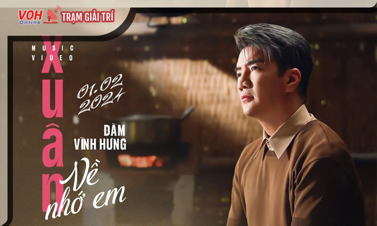 Đàm Vĩnh Hưng phát hành MV Xuân Về Nhớ Em, bày tỏ sự đồng cảm với khó khăn của mọi người