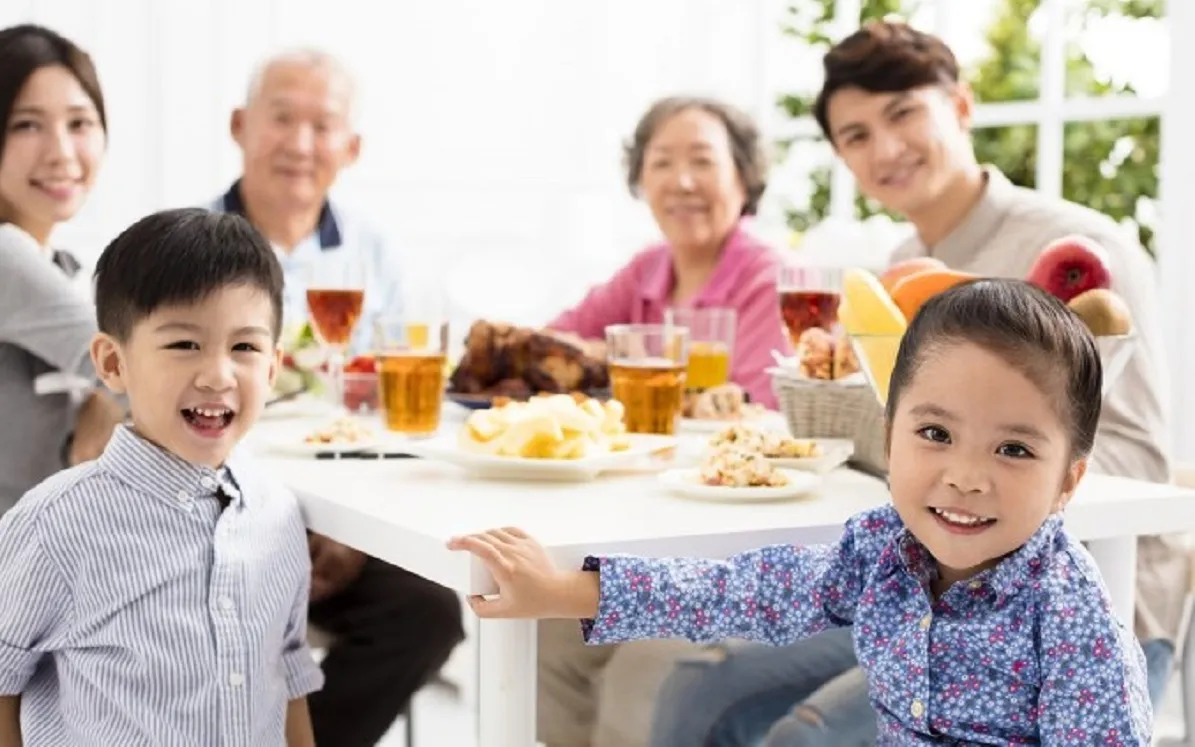 Dinh dưỡng ngày Tết cho trẻ