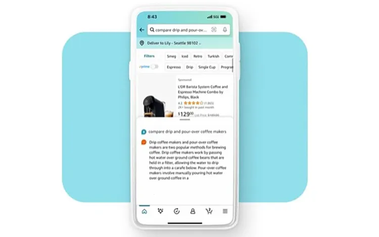 Amazon ra mắt trợ lý Rufus giúp mua sắm qua AI