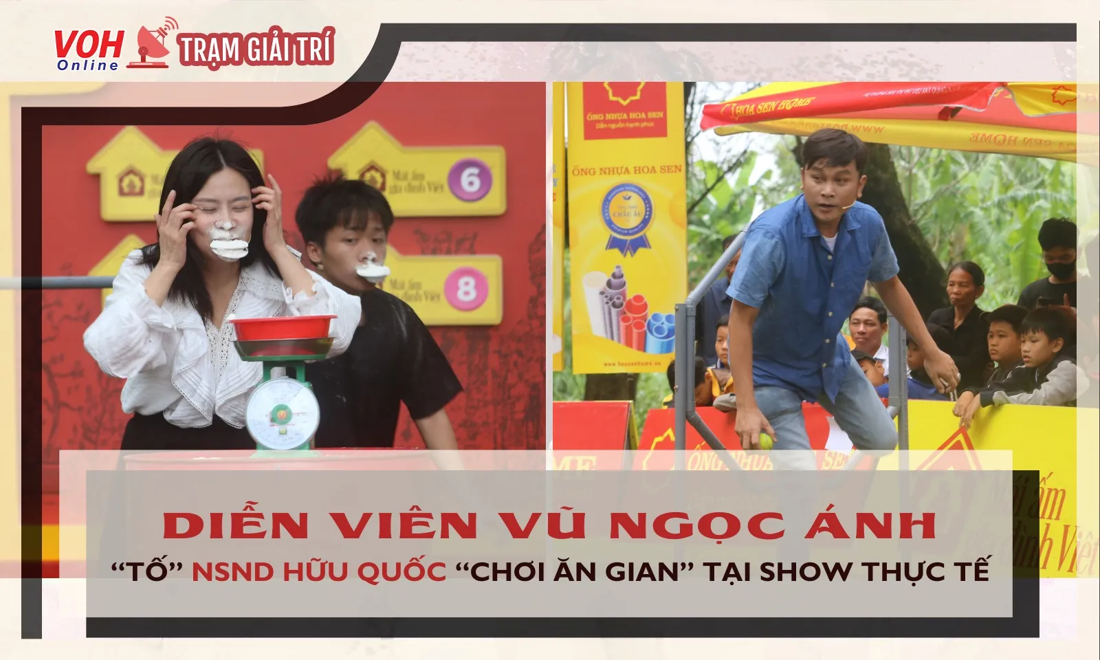 Diễn viên Vũ Ngọc Ánh “tố” NSND Hữu Quốc “chơi ăn gian” tại Mái Ấm Gia Đình Việt