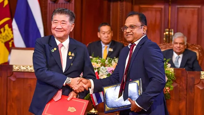 Thái Lan và Sri Lanka ký Hiệp định thương mại tự do