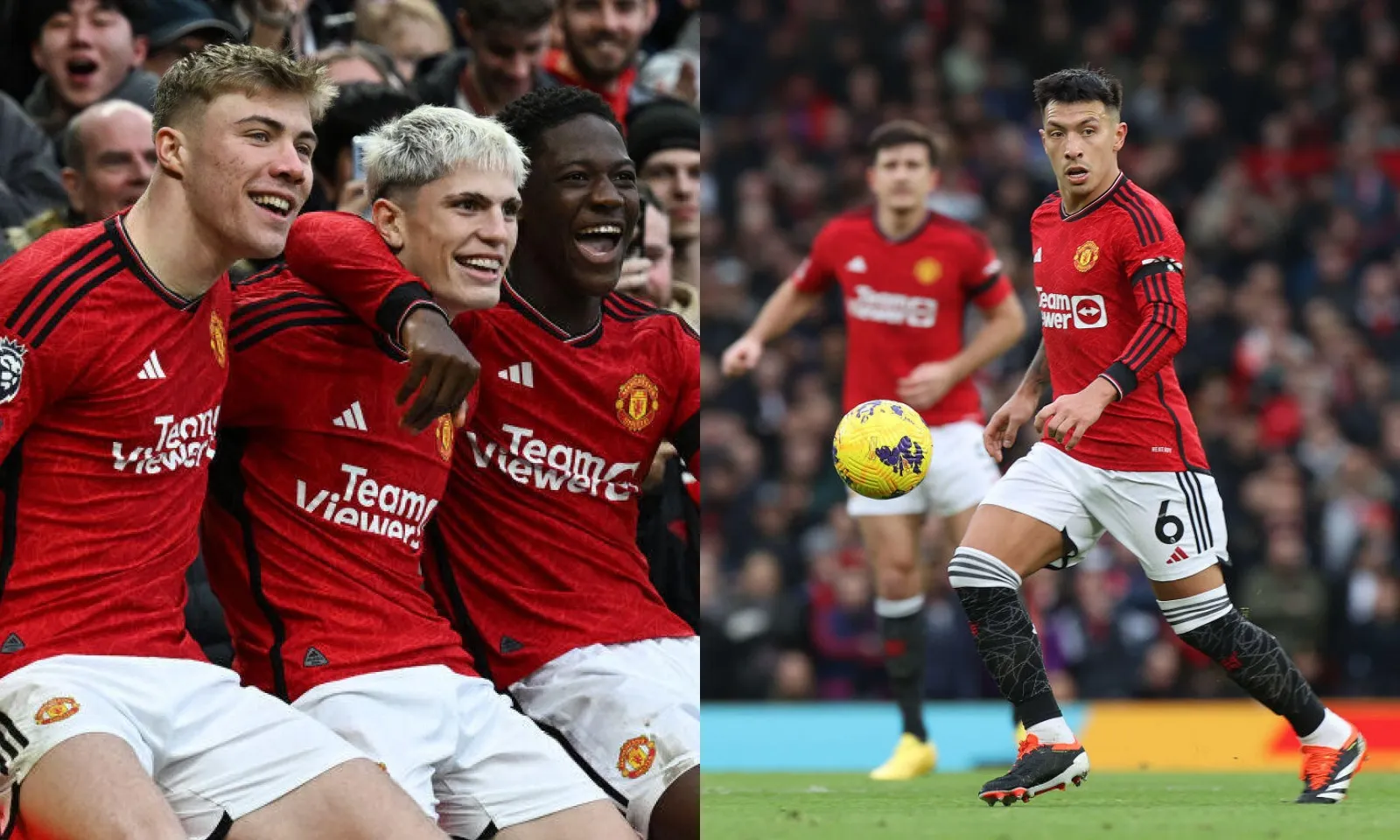 Chấm điểm MU 3-0 West Ham: Hojlund cùng Garnacho thăng hoa | Bức tường thép Martinez - Maguire