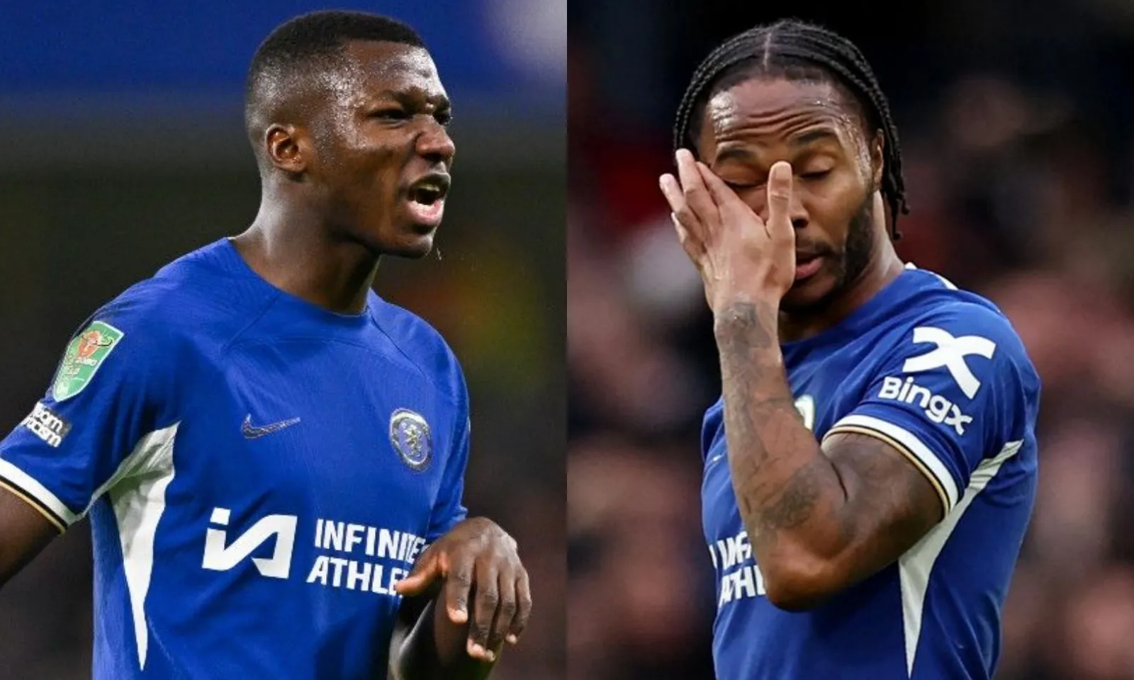 Chelsea hỗn loạn: Caicedo đấm ghế khi bị thay ra, CĐV la ó Sterling và đồng thanh hô vang một cái tên