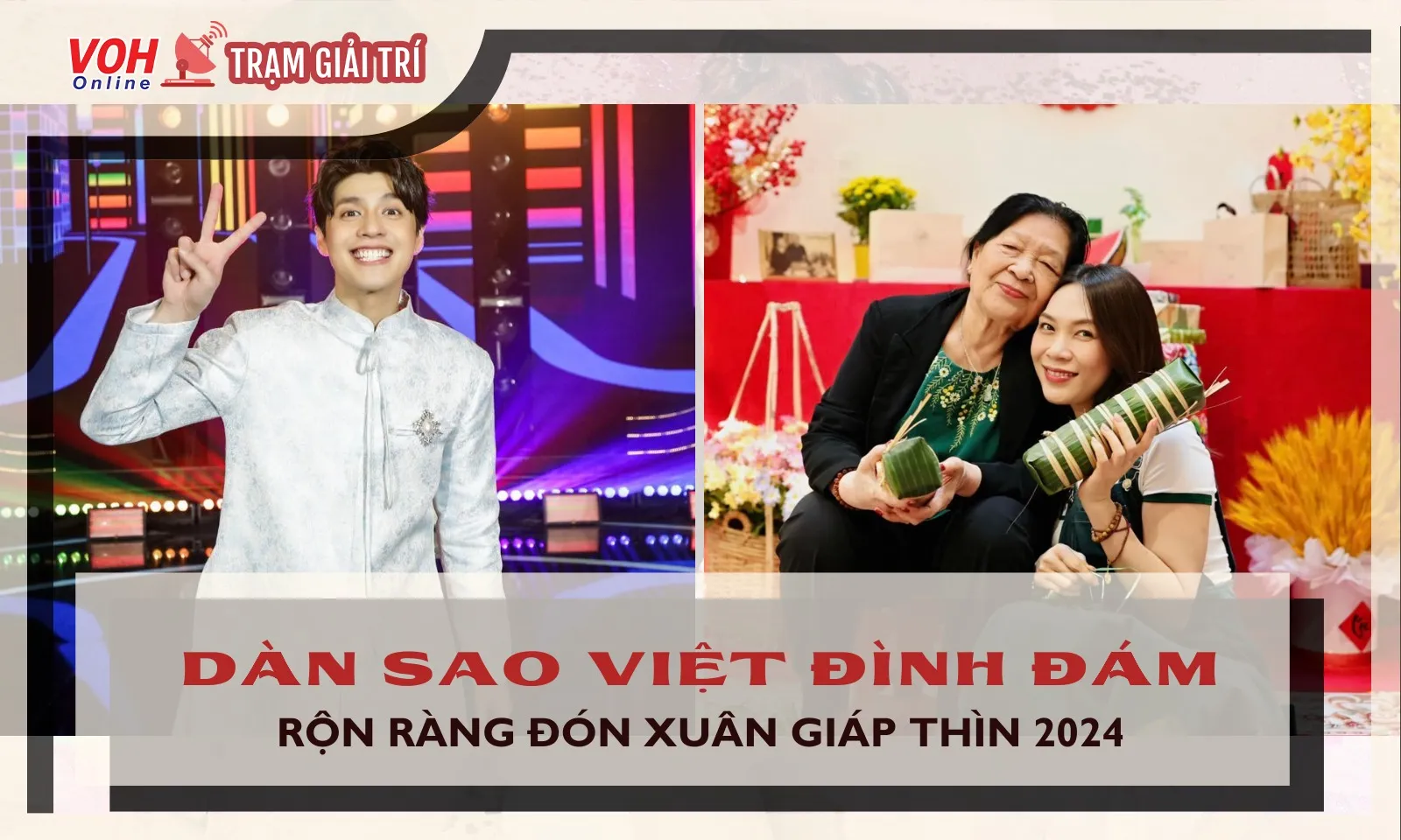 Sao Việt rộn ràng đón Xuân: Mỹ Tâm cùng gia đình gói bánh, Hòa Minzy gặp kiếp nạn dọn dẹp