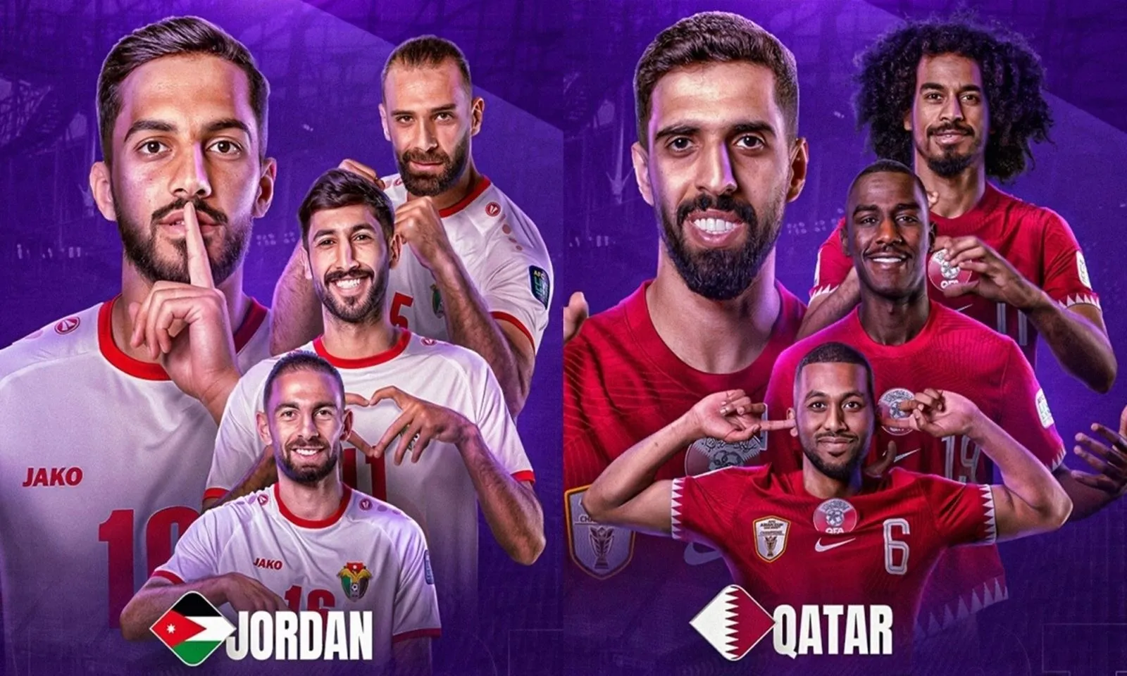 Chung kết Asian Cup 2023 giữa Jordan vs Qatar diễn ra khi nào? Trực tiếp ở đâu?
