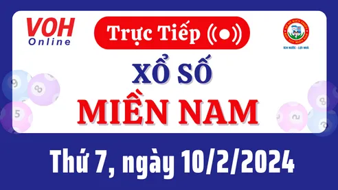 XSMN 10/2, Trực tiếp xổ số miền Nam thứ 7 ngày 10/2/2024