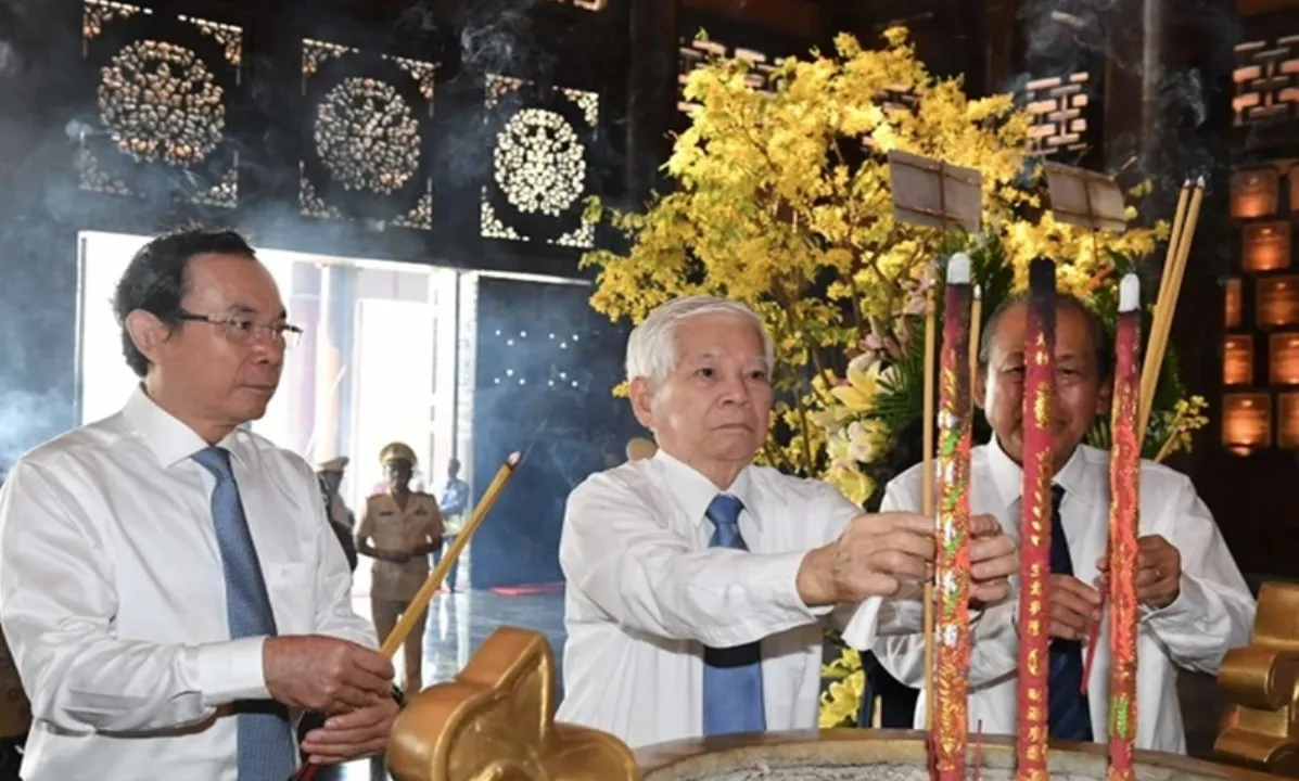 Lãnh đạo Đảng, Nhà nước dự họp mặt truyền thống cách mạng Sài Gòn - Chợ Lớn - Gia Định