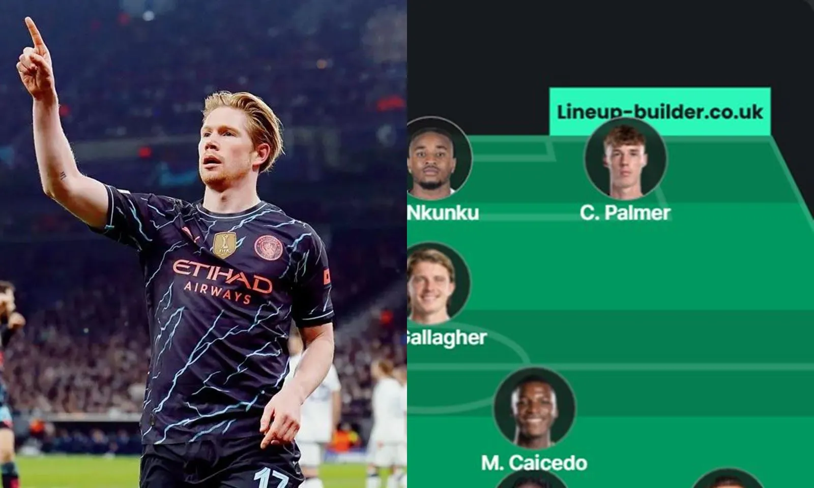 Đội hình dự kiến Man City vs Chelsea: Ai cản nổi De Bruyne? | Niềm hy vọng mang tên Cole Palmer