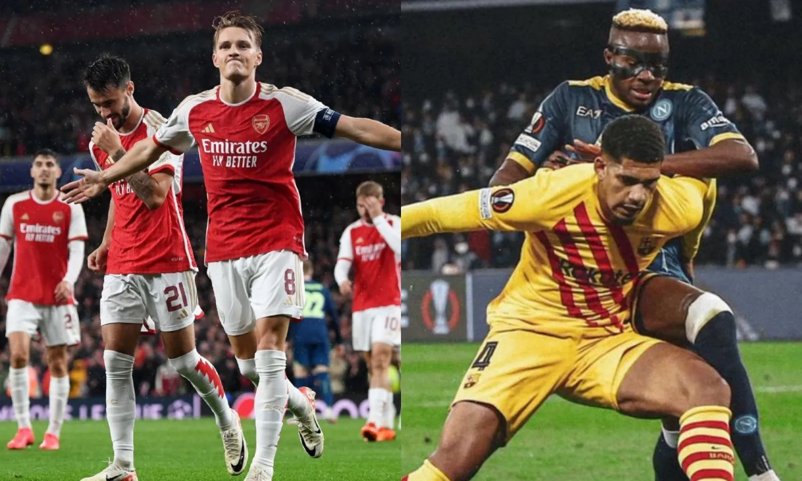 Lịch thi đấu lượt đi vòng 1/8 Cúp C1: Porto vs Arsenal | Napoli vs Barca