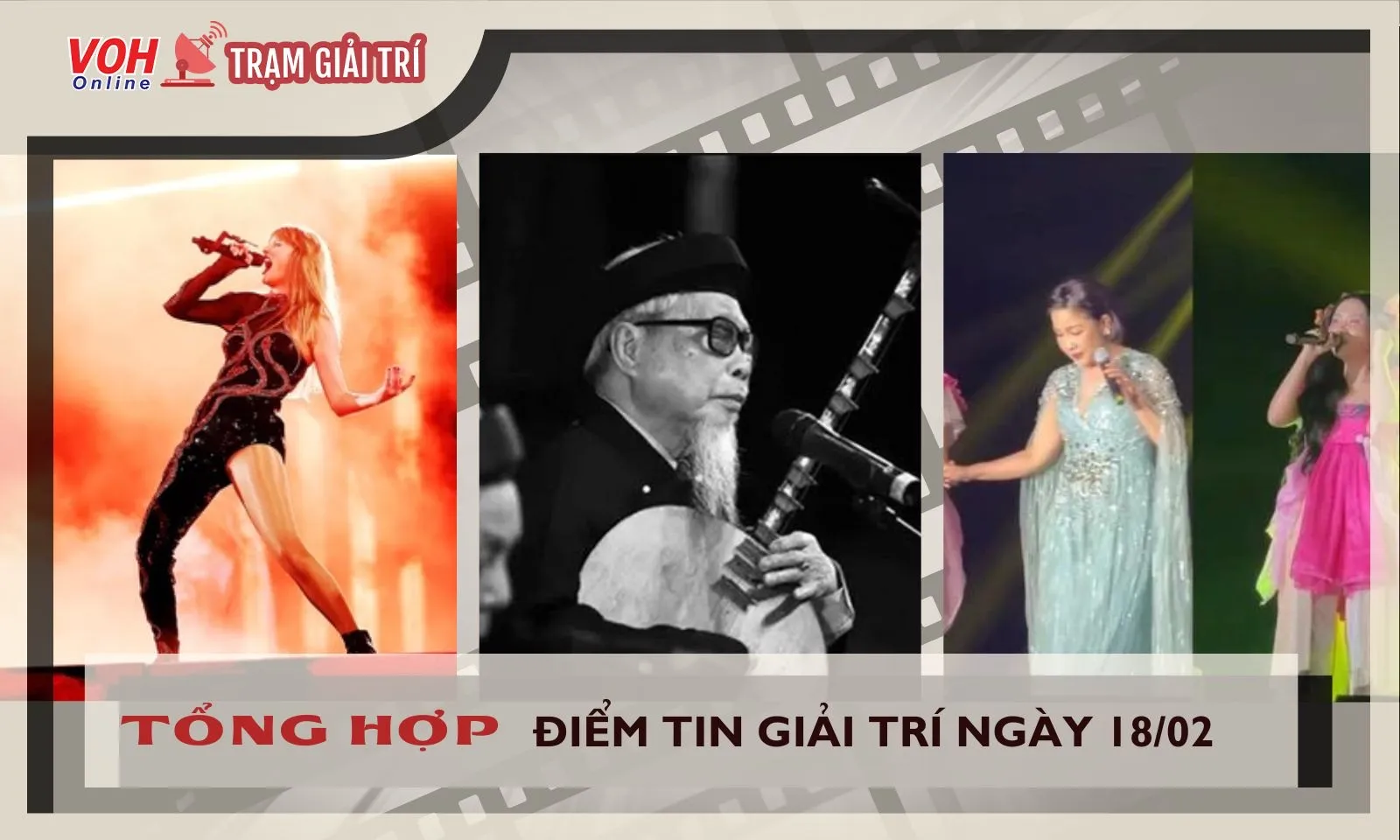 Tin giải trí 18/2: Thuỳ Tiên muốn lấy chồng| Singapor độc quyền concert của Taylor