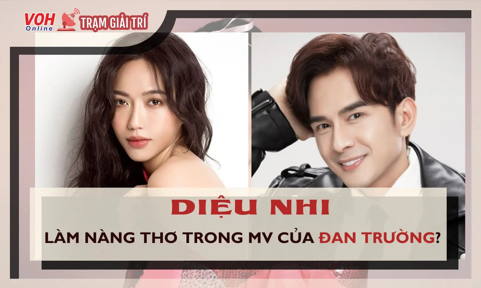 Diệu Nhi hóa nữ chính trong MV mới của anh Bo Đan Trường?