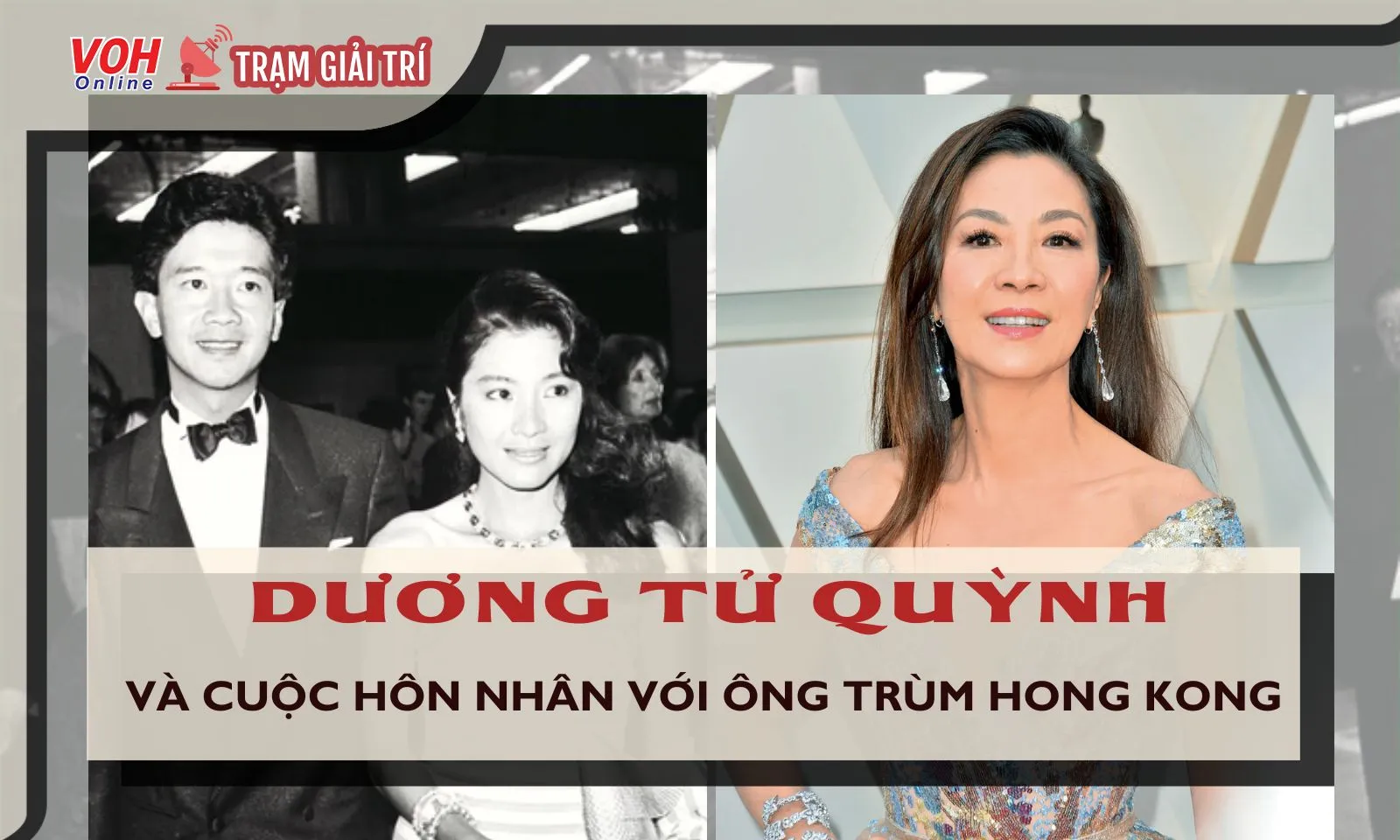 Hé lộ chuyện hôn nhân giữa minh tinh Dương Tử Quỳnh và ông trùm Hong Kong