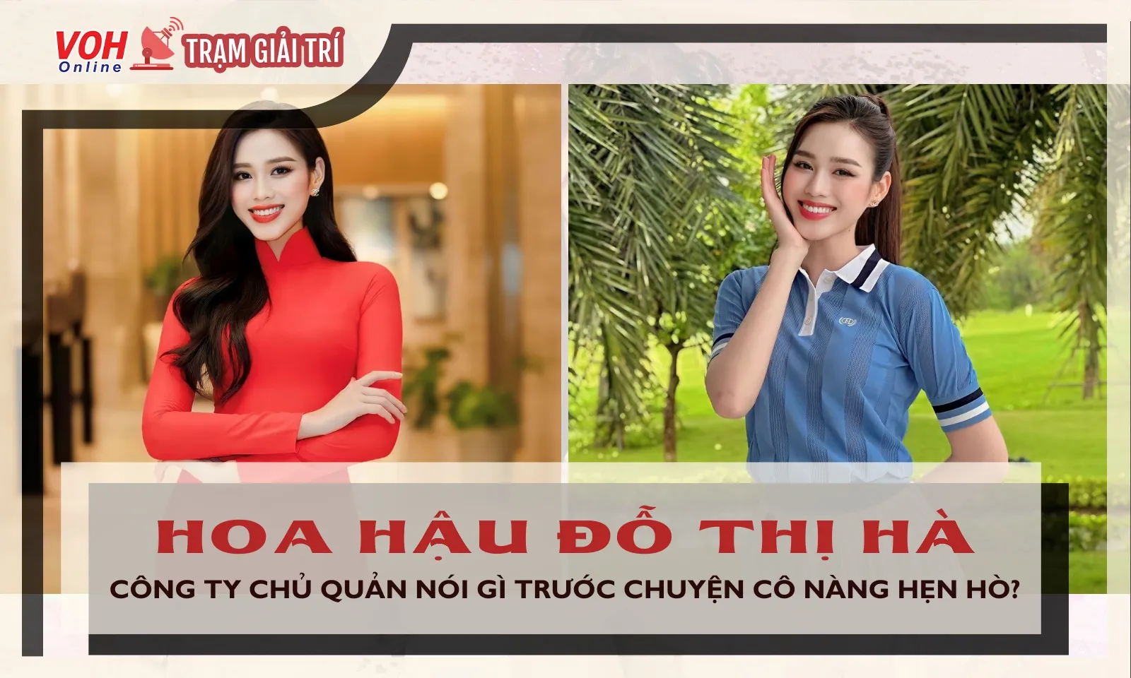 Hoa hậu Đỗ Thị Hà vướng tin hẹn hò bạn trai thiếu gia, công ty quản lý nói gì?