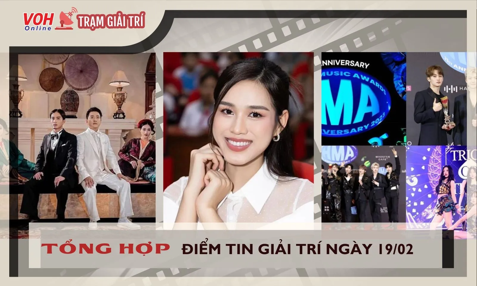 Tin giải trí 19/2: Nam Em, Quế Vân bóc trần showbiz | Đỗ Thị Hà hẹn hò thiếu gia?
