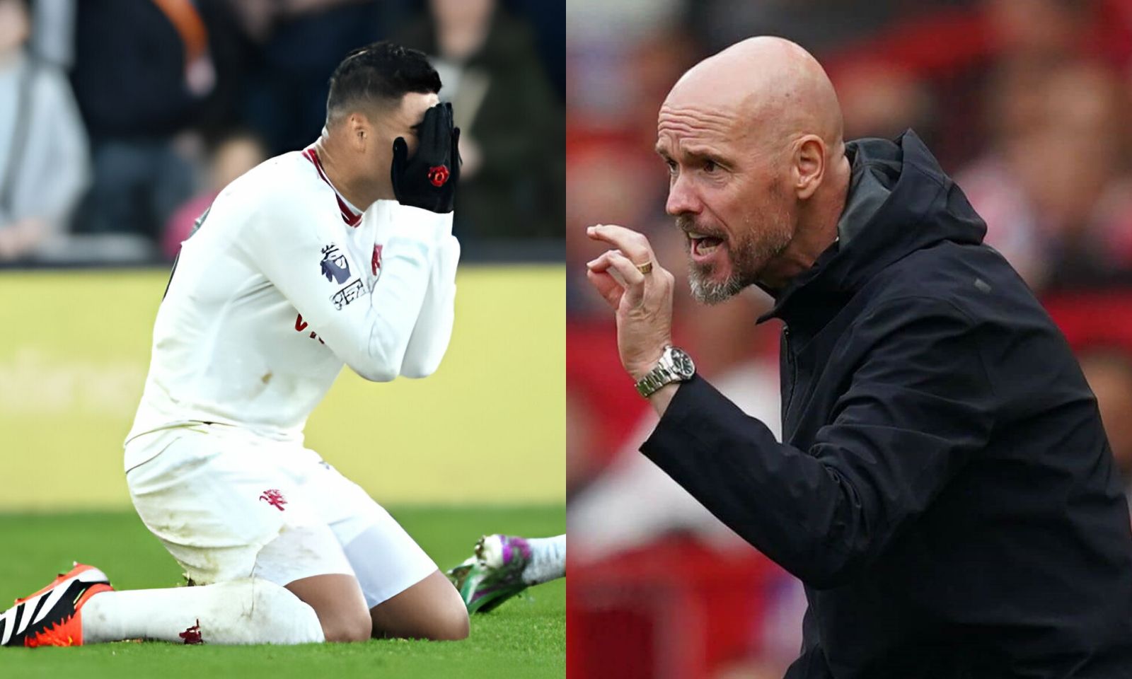 Ten Hag đòi công bằng cho Casemiro: Thật điên rồ, đó là lý do tôi thay cậu ấy khỏi sân