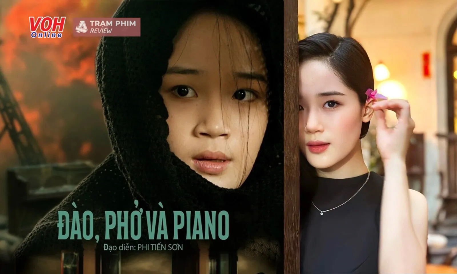 Cận cảnh nhan sắc nữ chính sinh năm 2003 của Đào, Phở và Piano đang hot rần rần đất Bắc