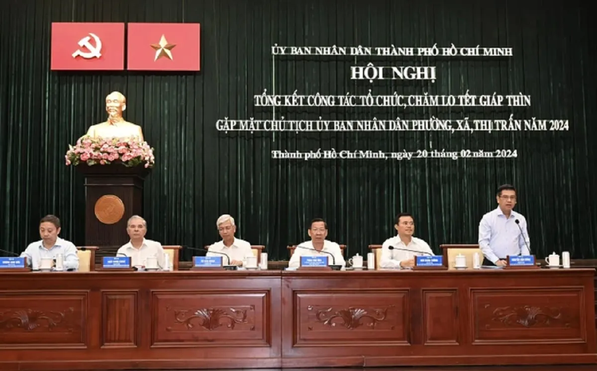 TPHCM: Kinh phí chăm lo Tết Giáp Thìn hơn 1.294 tỷ đồng